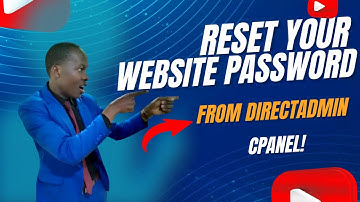 How to Reset Or Change Your Website Login details (Username, Password, Email) From Direct Admin.