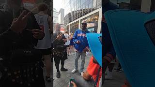 New York City, Knicks vs Cavs, Conference Final, Metal Guy, Madison Square Garden 🏀🥳
