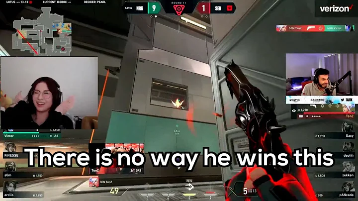 Tarik & Kyedae React Tenz Clutch against NRG | SEN vs NRG |