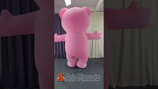 3M Giant Inflatable Pink Teddy Bear Costume For Entertainments Full Body Blow Up Mascot Suit Party