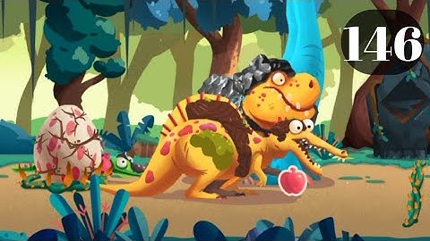 Dino Bash level 146 Android walk-through Gameplay...!