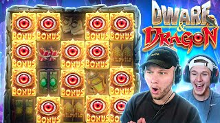 HOT BONUSES IN THIS *NEW* DWARF & DRAGON SLOT SESSION (HUGE BUYS)