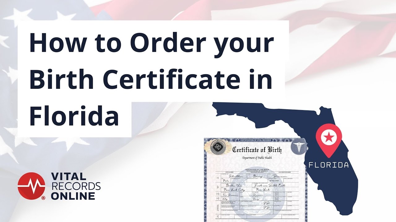 How to Order Your Florida Birth Certificate | Vital Records Online