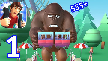 Theme Park Fun 3D - Walkthrough Gameplay All Levels 1-25 [Part 1]