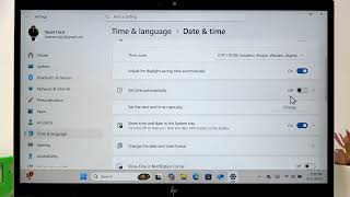 HP ELITEBOOK 846 – How to Change Date and Time