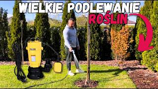 Big Spring Garden Watering | We're Testing a Deep Well Pump #garden #garden #home