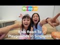 Kids React To Playgrounds In Singapore || Little Day Out