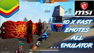 BLUESTACKS/ MSI || FAST EMOTE FREE FIRE PC || HOW TO MAKE FAST EMOTE SCRIP IN BLUESTACKS/ MSI