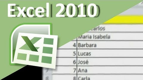 Aula Excel 2010 Intermediário / Avançado (Aula 3) - Trabalhando com índices