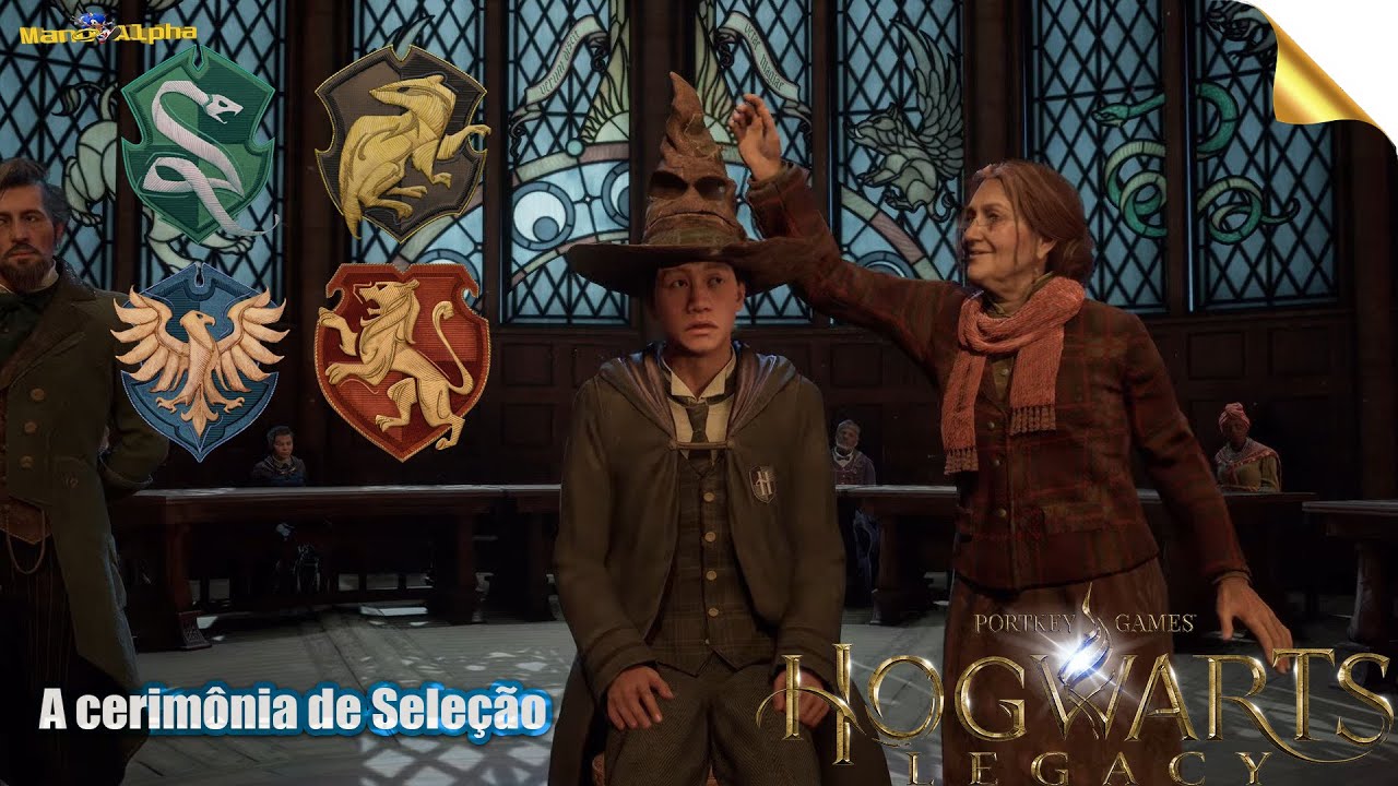 Hogwarts Legacy | A Cerimônia de seleção - YouTube