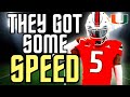 Ny carr burns everyone  4 miami hurricanes wide receiver recruit  highlights