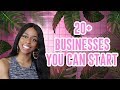 20+  BUSINESS IDEAS (NOT LASHES OR BUNDLES)