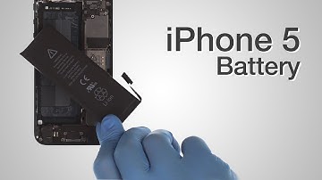 Battery Repair - iPhone 5 How to Tutorial
