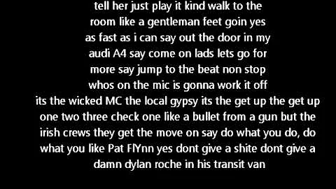 MC Pat Flynn- Get On Your Kneez LYRICS ON SCREEN