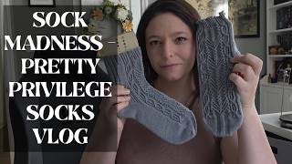 A Sock Madness Round 2 - Pretty Privilege Socks Vlog