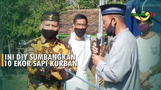 INI DIY SUMBANGKAN 10 EKOR SAPI KURBAN