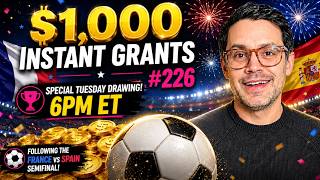 $1,000 Instant Grants Special Drawing