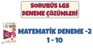 Download Sorubüs Lgs Denemeleri -2 / Matematik 1-10 Video MP3 Sorubüs Lgs Denemeleri -2 / Matematik 1-10