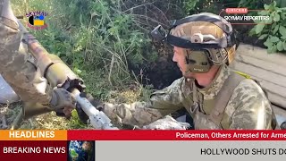 Watch Ukrainian Soldiers Shoot Artillery At Russian Military Near Soledar