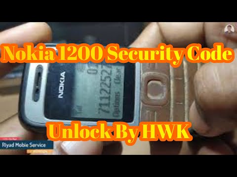 Nokia 1200 Security Code Unlock By HWK( রিয়াদ মোবাইল সার্ভিস )