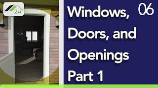Design Expert - Windows, Doors, and Openings Part 1