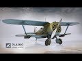 Polikarpov I-153 Chaika - 1/48 scale ICM model kit - aircraft model