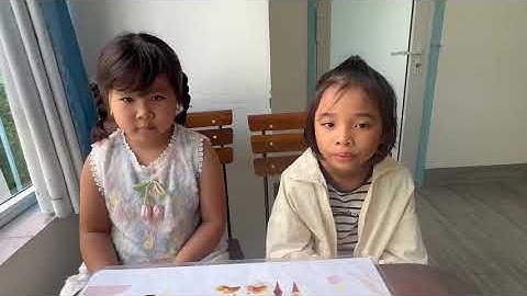 Tiếng Anh Giao Tiếp Phan Thiết:Nana and Tessa practice talking about Fast Food