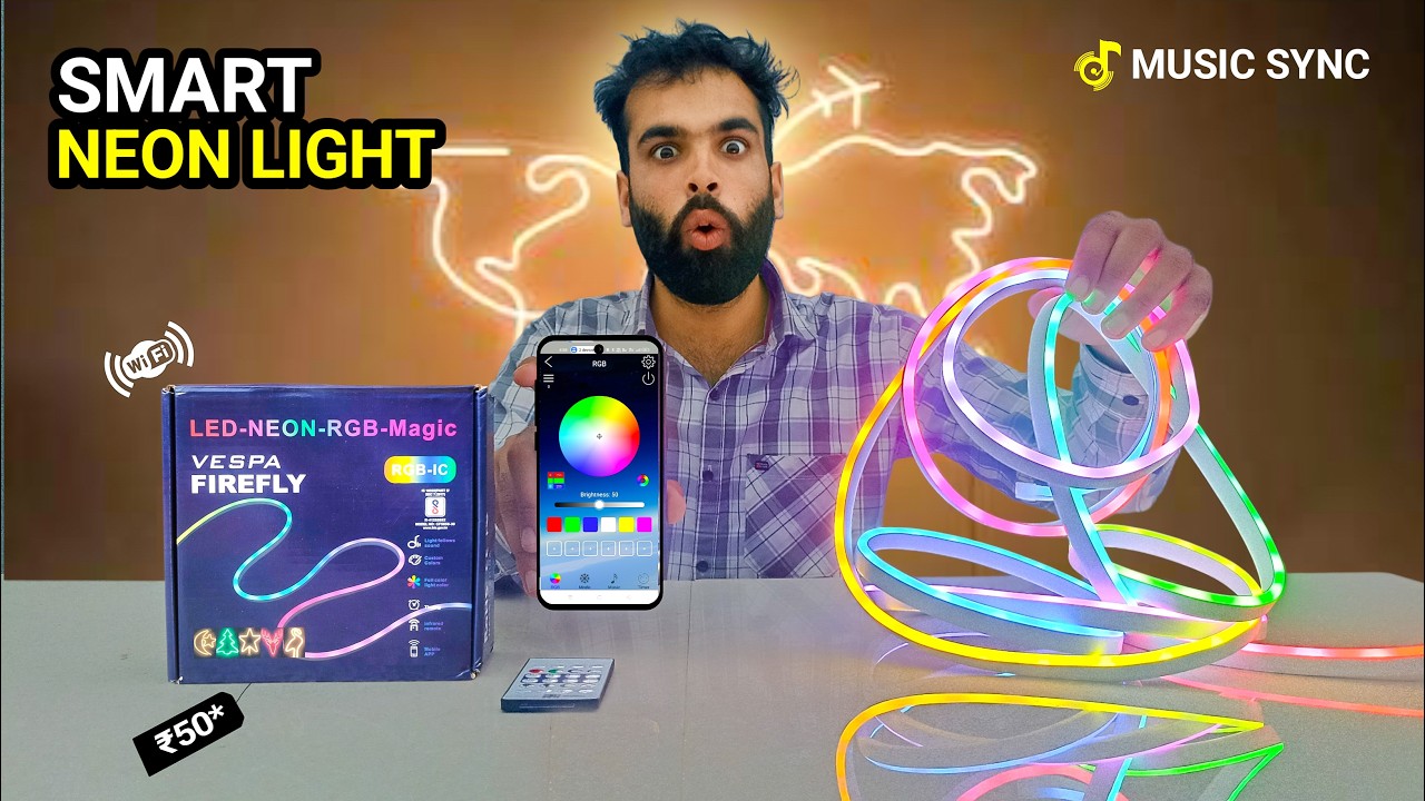 Led Neon Widget Smart Neon Led Strip Light | App Control Rgb Strip With Music Sync ...