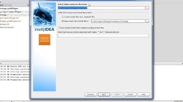 Adding another grails project as a module to Intellij Idea
