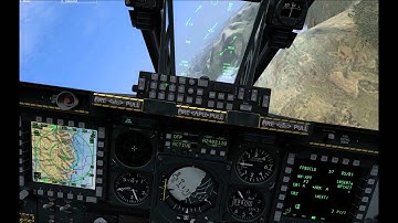 DCS A-10C Training - Zero Visibility ILS and CDU Approach - Part 1.wmv