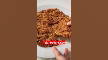 Thumbnail of Cara Membuat Telur Dadar Kribo Crispy#shorts