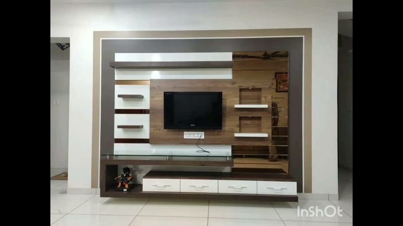 a to z home service new TV showcase design