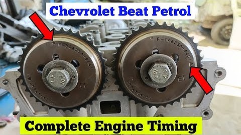 Chevrolet Beat Petrol Engine Timing || How To Set Engine Timing ?