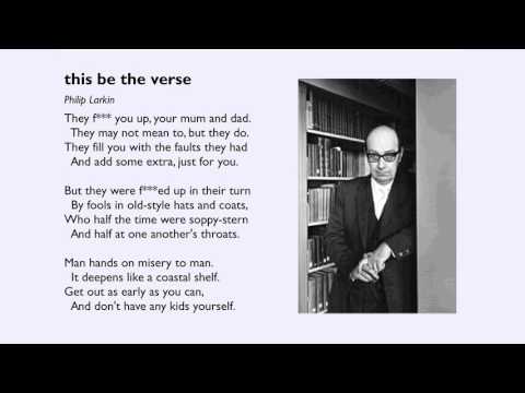 This Be The Verse, By Philip Larkin