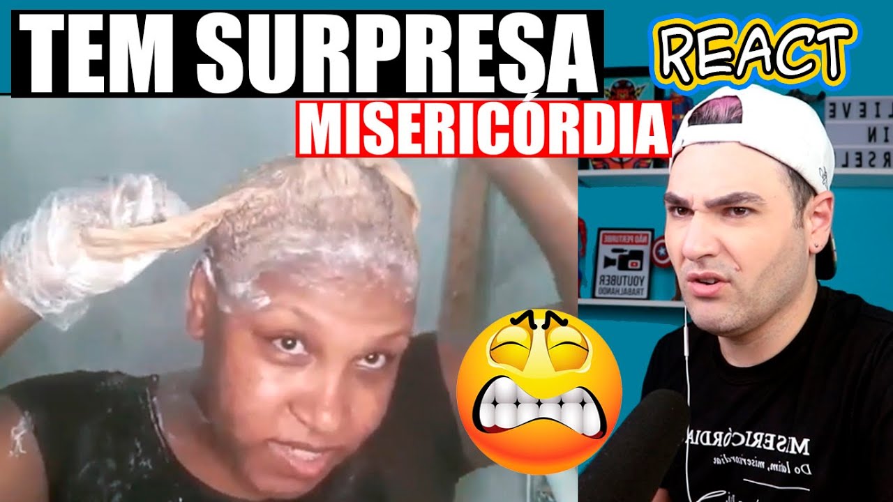 REAGINDO A DESCOLORAÇÃO EM CACHEADA COM SURPRESA E EMOÇÃO | SERÁ QUE CAIU