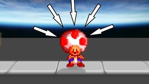 SSF2 Project B Patch 9 | What if Toad held the Spore Burst?