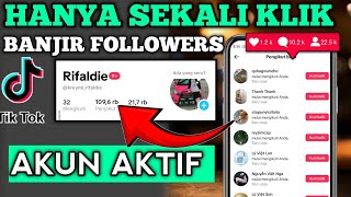 TANPA APLIKASI || CARA MENAMBAH FOLLOWERS TIKTOK DENGAN CEPAT 2026