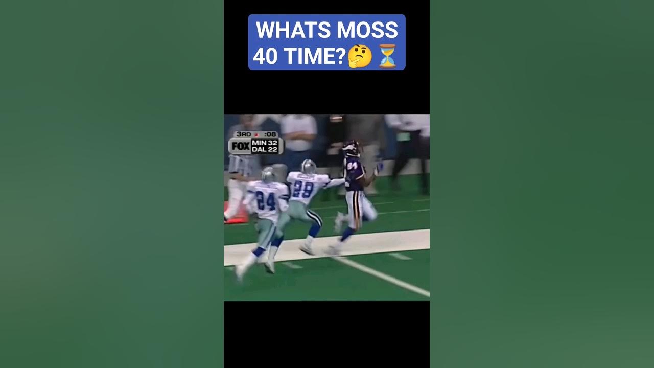 RANDY MOSS 40 TIME #nflhistory #randymoss #minnesotavikings - YouTube