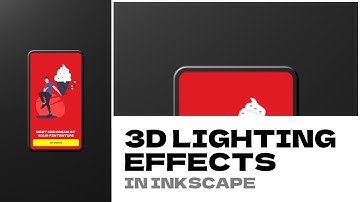 Create a 3D Lighting Effect in Inkscape | Tutorial