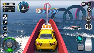 mega ramf car racing challenge #mega ramp car ultimate racing challenge #motogp 08 gameplay #gaming
