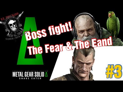 Metal Gear Solid Delta Snake Eater Boss fight the Fear & the End - YouTube