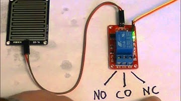 The Moisture (Rain) Detector Module With Relay - EASY TO USE!