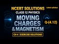 Q-4.12 | Frequency of Electron’s Revolution Explained | NCERT Class 12 Physics Chapter 4 Solutions
