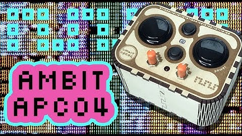 AMBIT APC04 [Atari Punk Console] Synthesizer Intro Explanation and Demo