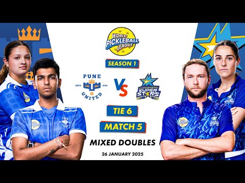WPBL S1 | Pune United Vs Hyderabad Superstars | Mixed Doubles