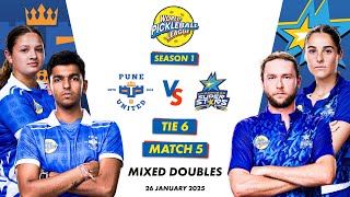 WPBL S1 | Pune United Vs Hyderabad Superstars | Mixed Doubles