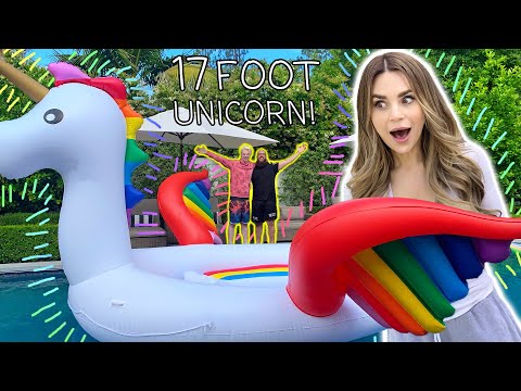 Surprising My Girlfriend With A HUGE Unicorn!