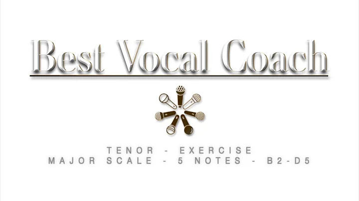 Tenor - Exercise - Major Scale - 5 Notes - B2-D5 - 3 Increasing Speeds