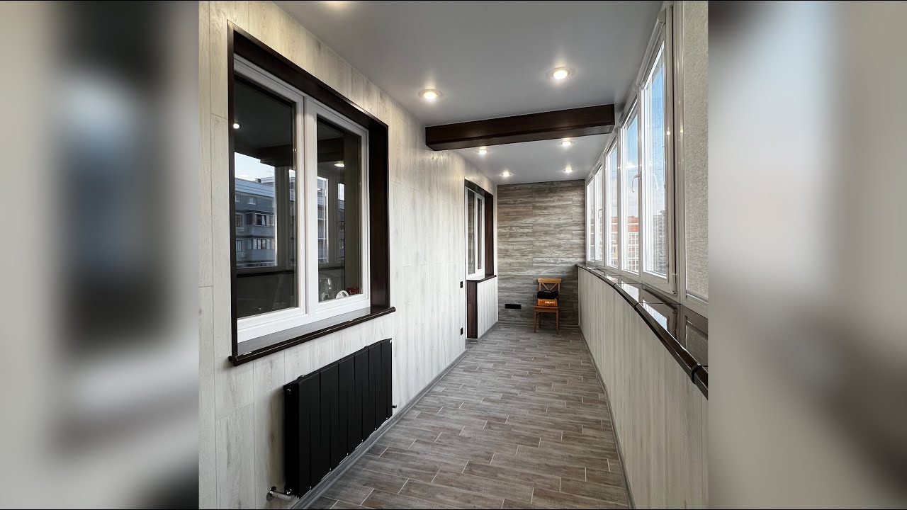 Сделали ремонт на огромной лоджии 20 кв.м. и объединили с квартирой!😎 ...