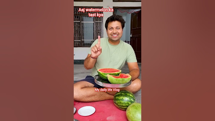 Aaj Watermelon adulteration test kiya #minivlog #dailyminivlog #minivlogseries #watermelon #recipe